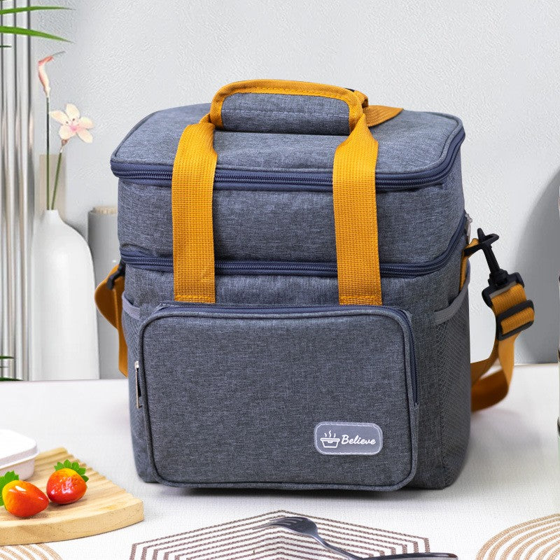 Geanta Termica Cu 2 Compartimente | CoolMate - vivimall.ro
