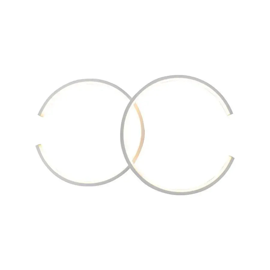 Lustra Led Cu Telecomanda Noah, 2 Elemente, Lumina Rece/Calda/Neutra, Dimabila - vivimall.ro