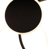 Lustră LED Killian 3 Cercuri | LuxLight - vivimall.ro