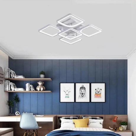 LED Lustră Zoe Telecomandă | GlowTech - vivimall.ro