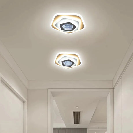 Lustra Led Nexa 3D, Diametru 23Cm, Lumina Rece/Calda/Neutra - vivimall.ro