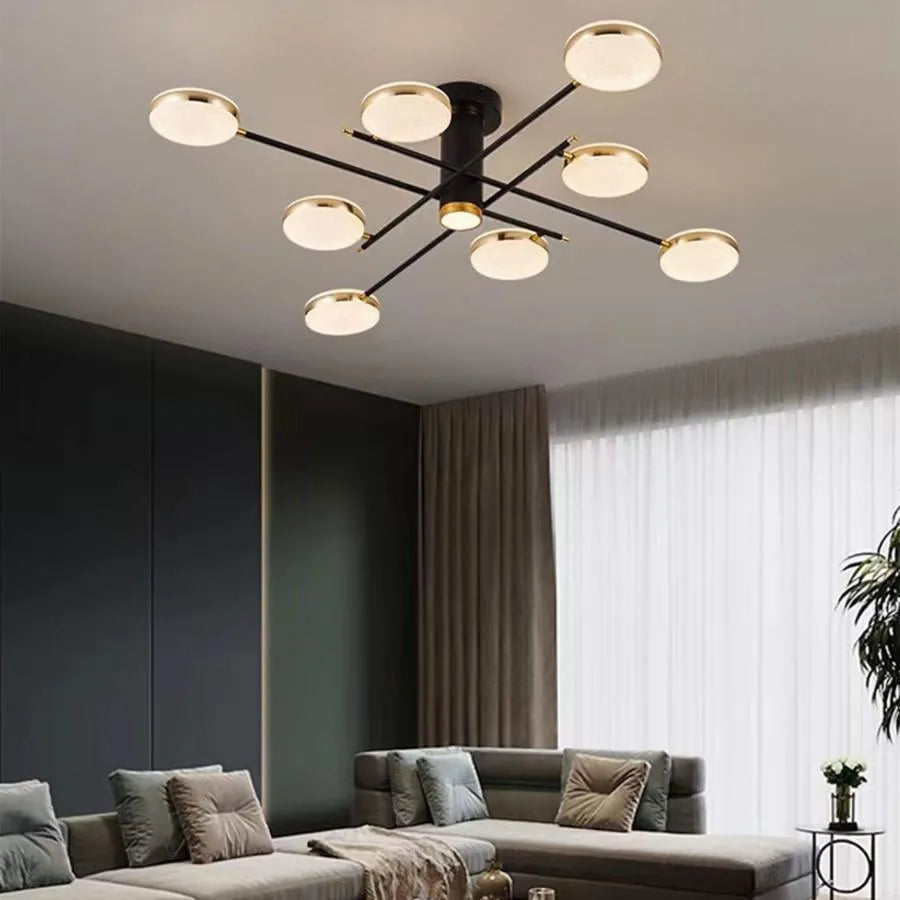 Lustră LED Misel 9 Elemente Dimabilă | MiselLED - vivimall.ro