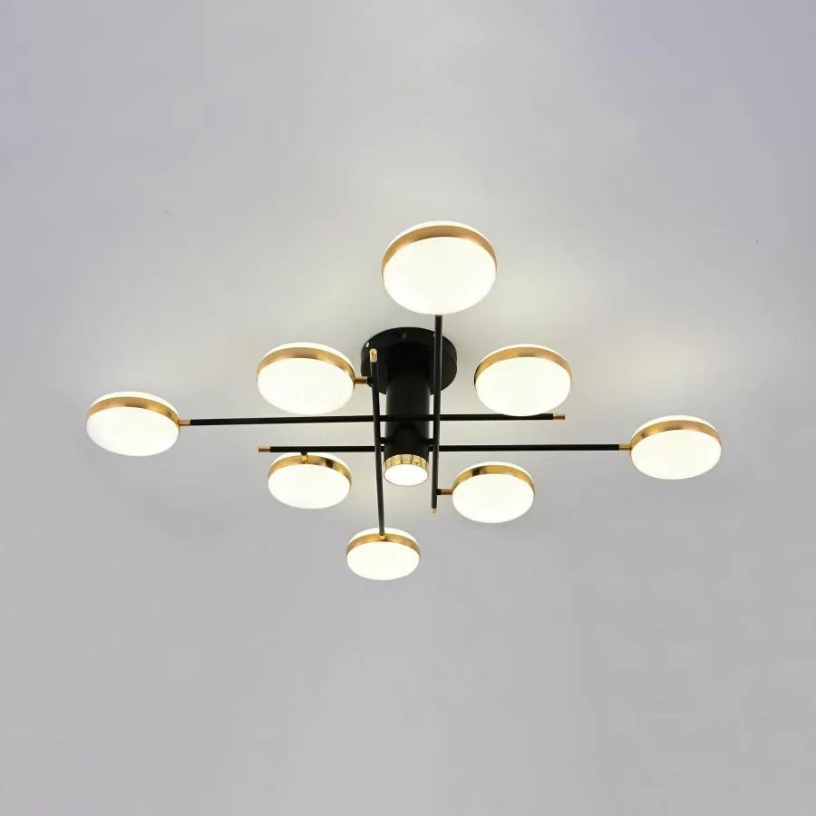 Lustră LED Misel 9 Elemente Dimabilă | MiselLED - vivimall.ro