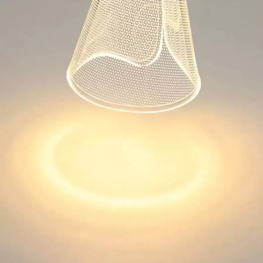Lustra Led Suspendata Cu Telecomanda Jerome, 6 Elemente, Lumina Rece/Calda/Neutra, Dimabila - vivimall.ro
