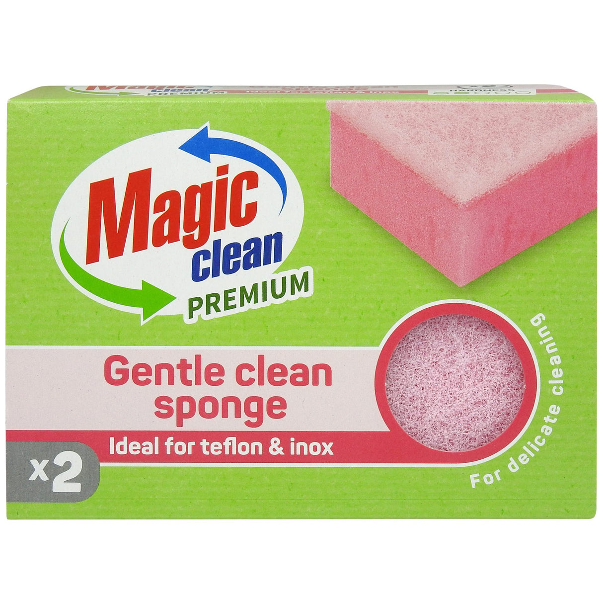Magic Clean Szivacs Teflon és Inox 2 darabos