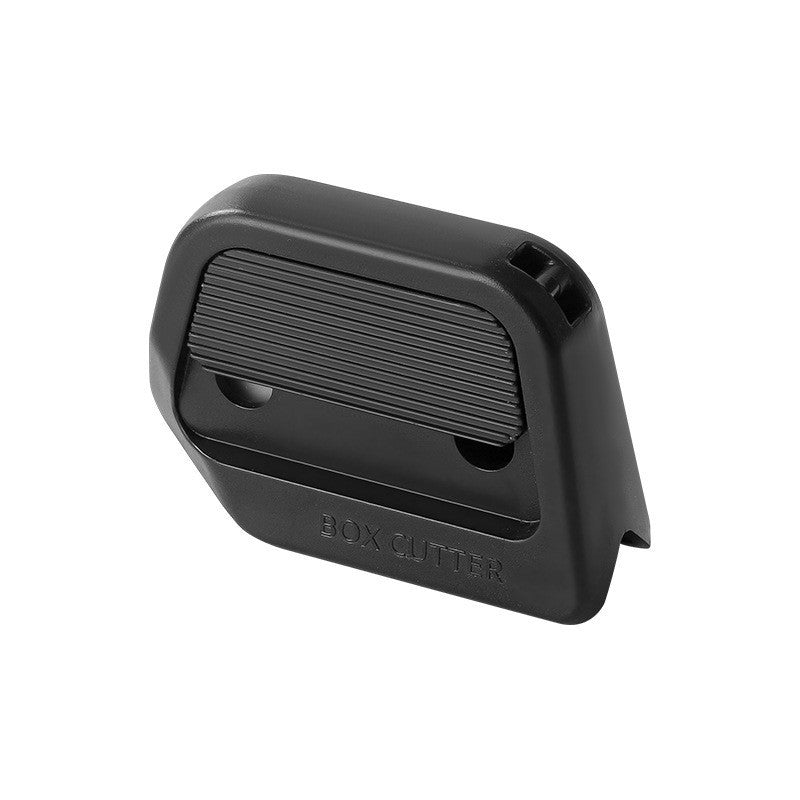 Cutter magnetic pentru cutii, compact, culoare negru - vivimall.ro