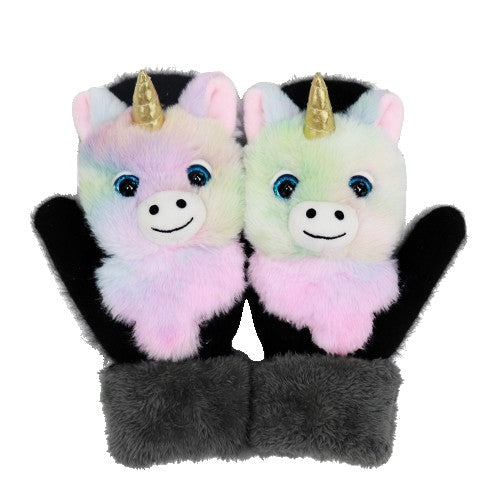 Unikornis hővédő kesztyűk gyerekeknek | PuffyKids