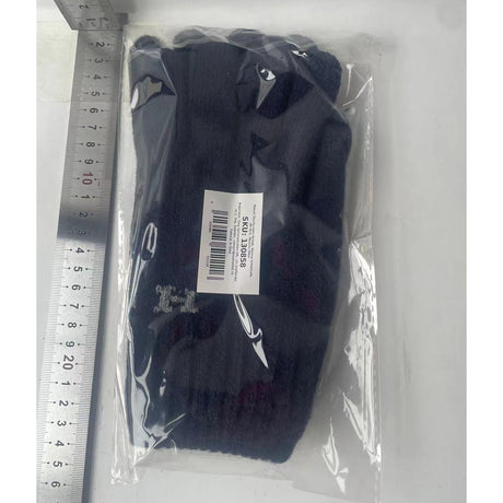 Manusi de Barbat, Vivimall, Model H, Functie Touchscreen (ecran tactil), Material Acril Tricotat, Manseta Elastica, Interior Catifelat, Marime Universala, Albastru Marin - vivimall.ro