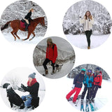 Manusi de Dama, Flippy, Model Ren, Functie Touchscreen (ecran tactil), Material Acril Tricotat, Manseta Elastica, Interior Catifelat, Marime Universala, Gri - vivimall.ro