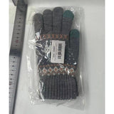 Manusi de Dama, Flippy, Model Ren, Functie Touchscreen (ecran tactil), Material Acril Tricotat, Manseta Elastica, Interior Catifelat, Marime Universala, Gri - vivimall.ro