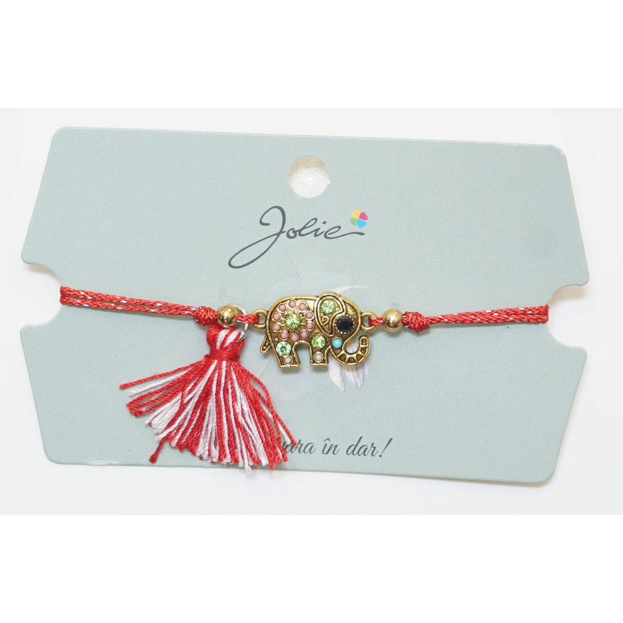 Martisor Bratara Ciucure cu Pandantiv, Model 16 - vivimall.ro