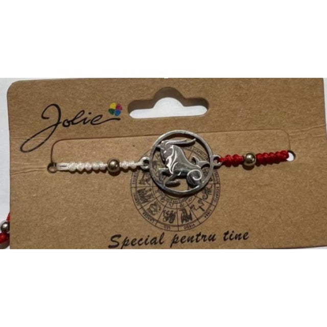 Martisor bratara zodiac, Jolie, 5x9 cm, Capricorn - vivimall.ro