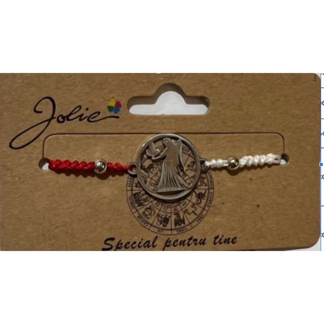 Martisor bratara zodiac, Jolie, 5x9 cm, Fecioara - vivimall.ro