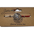 Martisor bratara zodiac, Jolie, 5x9 cm, Leu - vivimall.ro