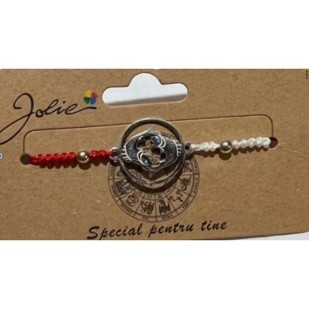 Martisor bratara zodiac, Jolie, 5x9 cm, Pesti - vivimall.ro