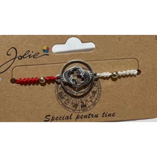 Martisor bratara zodiac, Jolie, 5x9 cm, Pesti - vivimall.ro