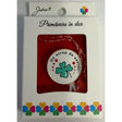 Broșă mărțișor din metal, model 24, dimensiune 2,5-3 cm, în cutie cadou elegantă, vedere frontală