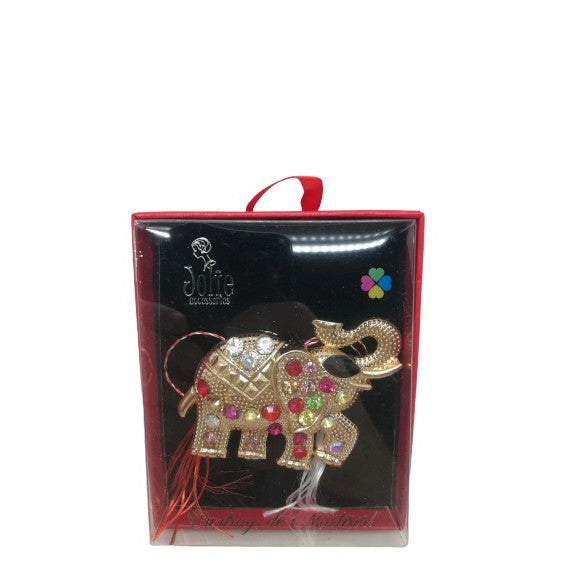 Martisor Brosa VINTAGE V9 Elefant  8cm x 10cm - vivimall.ro