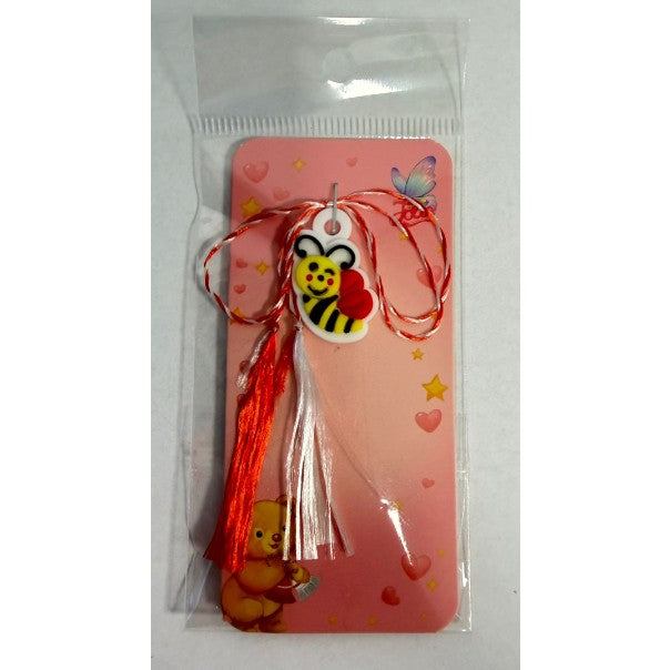 Martisor Cauciucat Colorat, Model 4 - vivimall.ro