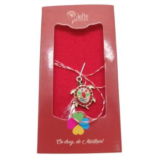 Martisor Pandantiv Broasca Testoasa V1 5cm x 9.5cm - vivimall.ro