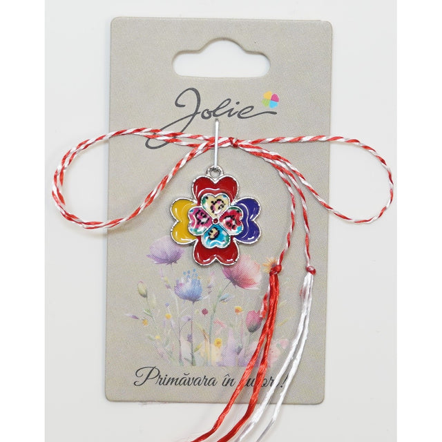 Martisor Primavara, Dimensiune Pandantiv Aprox 1,5 cm, Model 7 - vivimall.ro