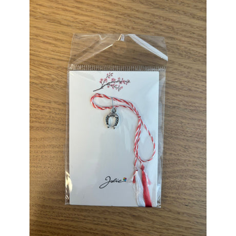 Martisor Traditional, Jolie, Model Potcoava, Argintiu - vivimall.ro