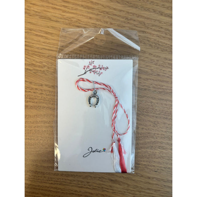 Martisor Traditional, Jolie, Model Potcoava, Argintiu - vivimall.ro