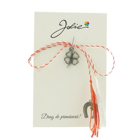 Martisor Traditional P2 Trifoi 5.5cm x 8.5cm - vivimall.ro
