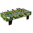 Masa de Fotbal cu Teren, Vivimall, cu Picioare Scurte, 8 Manere, Tablou de Scor, 64 x 20 x 47 cm, din Lemn/Otel/ABS, Verde - vivimall.ro
