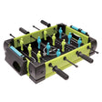 Masa de fotbal cu teren si 12 jucatori Vivimall, 4 manere, cu Tablou Scor, din Metal si ABS, 36.5 x 35.5 x 8 cm, Design Multicolor, pentru copii/adulti, verde - vivimall.ro