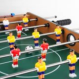 Masa de Fotbal cu Teren si 18 Jucatori Flippy, 6 Manere, cu Tablou pentru Scor, din Metal, Lemn si ABS, 69 x 36.5 x 61 cm, cu Picioare, pentru copii/adulti - vivimall.ro