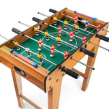 Masa de Fotbal cu Teren si 18 Jucatori Flippy, 6 Manere, cu Tablou pentru Scor, din Metal, Lemn si ABS, 69 x 36.5 x 61 cm, cu Picioare, pentru copii/adulti - vivimall.ro