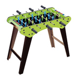 Masa de Fotbal, Vivimall, cu Picioare, 6 Manere, Tablou de Scor, 71.3 x 14.6 x 36 cm, din Lemn/Otel/ABS, Verde - vivimall.ro