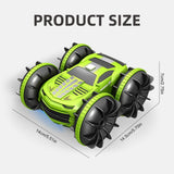 Masina cu telecomanda 2.4G, 360 spin, off road, verde, Vivimall - vivimall.ro