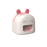 Mașină de Decojit Semințe, Vivimall, Mini Deschizător, Model Iepuras, Incarcare USB, 9.7x10x8.6 cm, Alb - vivimall.ro