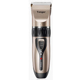 Masina De Tuns Bebelusi si Copii, Vivimall, Lame Cermice si Inox, Fara Fir, Functie Anti Taiere, Silentios, 50 W, 4 Accesorii, Incarcator USB, Gold Negru - vivimall.ro