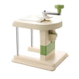 Masina Manuala pentru Maruntit Varza, Vivimall, cu Maner Rotativ, Lame din Inox, Corp din Plastic, pentru Legume si Fructe, 20 x 20 x 15 cm, Alb - vivimall.ro