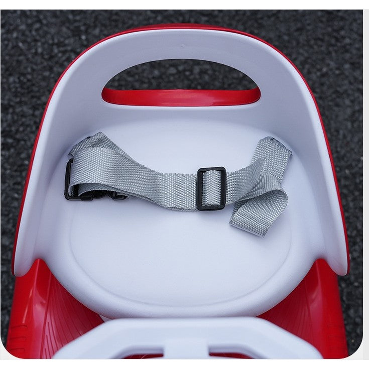 Masinuta electrica cu telecomanda pentru copii, Vivimall, roti spate rotire 360, curea siguranta, baloane de sapun, lumini si sunete, self control si prin telecomanda, cu pedale de acceleratie si frana, verde - vivimall.ro