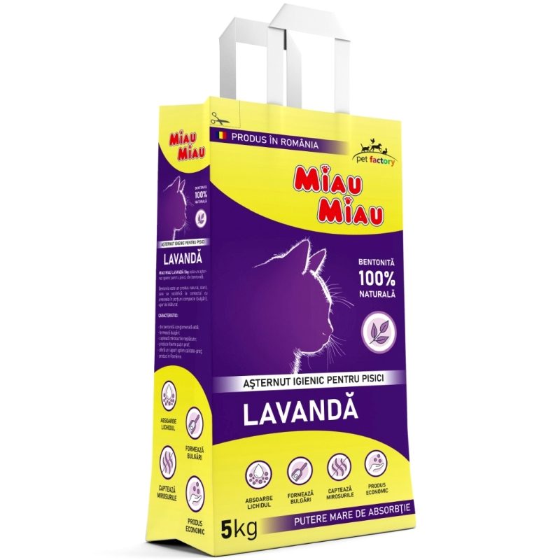 Miau Miau Macskaalom 5 kg Levendula