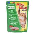 Hrana Umeda pentru Pisici in Sos, Miau Miau, Curcan, 100 g - vivimall.ro