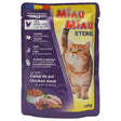 Hrana Umeda pentru Pisici in Sos, Miau Miau, Sterilised, 100 g - vivimall.ro