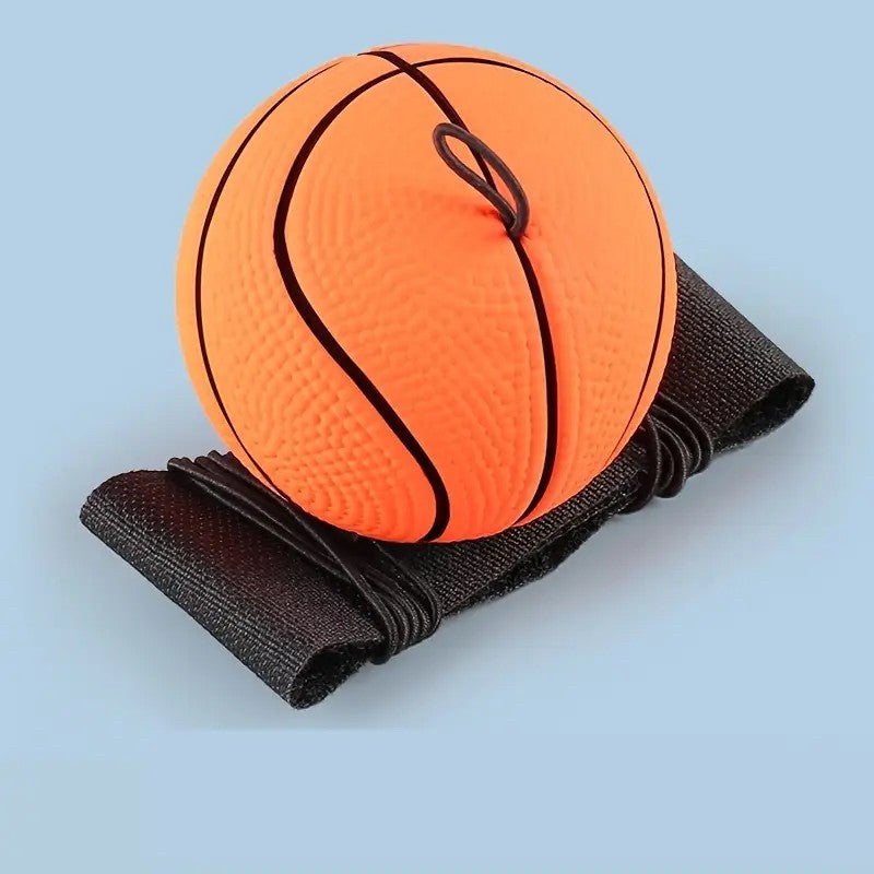 Minge Space Moon Ball 66 mm portocalie, detaliu suprafață cu forme neregulate antistres