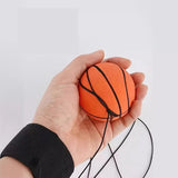 Minge hiperelastică portocalie 66 mm ținută în mână, model Space Moon Ball pentru copii