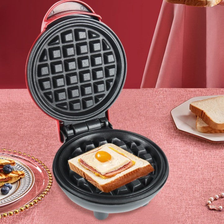 Mini aparat vafe multifunctional casa | CrispJoy - vivimall.ro