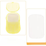 Mini Cutie de Sapun din Hartie, Vivimall, de Unica Folosinta, Portabila, Potrivit pentru Calatorii, 20 foite, Galben - vivimall.ro