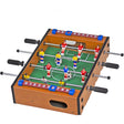 Mini masă de fotbal cu 12 jucători și 4 mânere, vedere frontală completă, model Vivimall