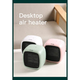 Mini radiator electric portabil Vivimall, 800 W, 2 trepte, 150x120x175 mm, roz - vivimall.ro