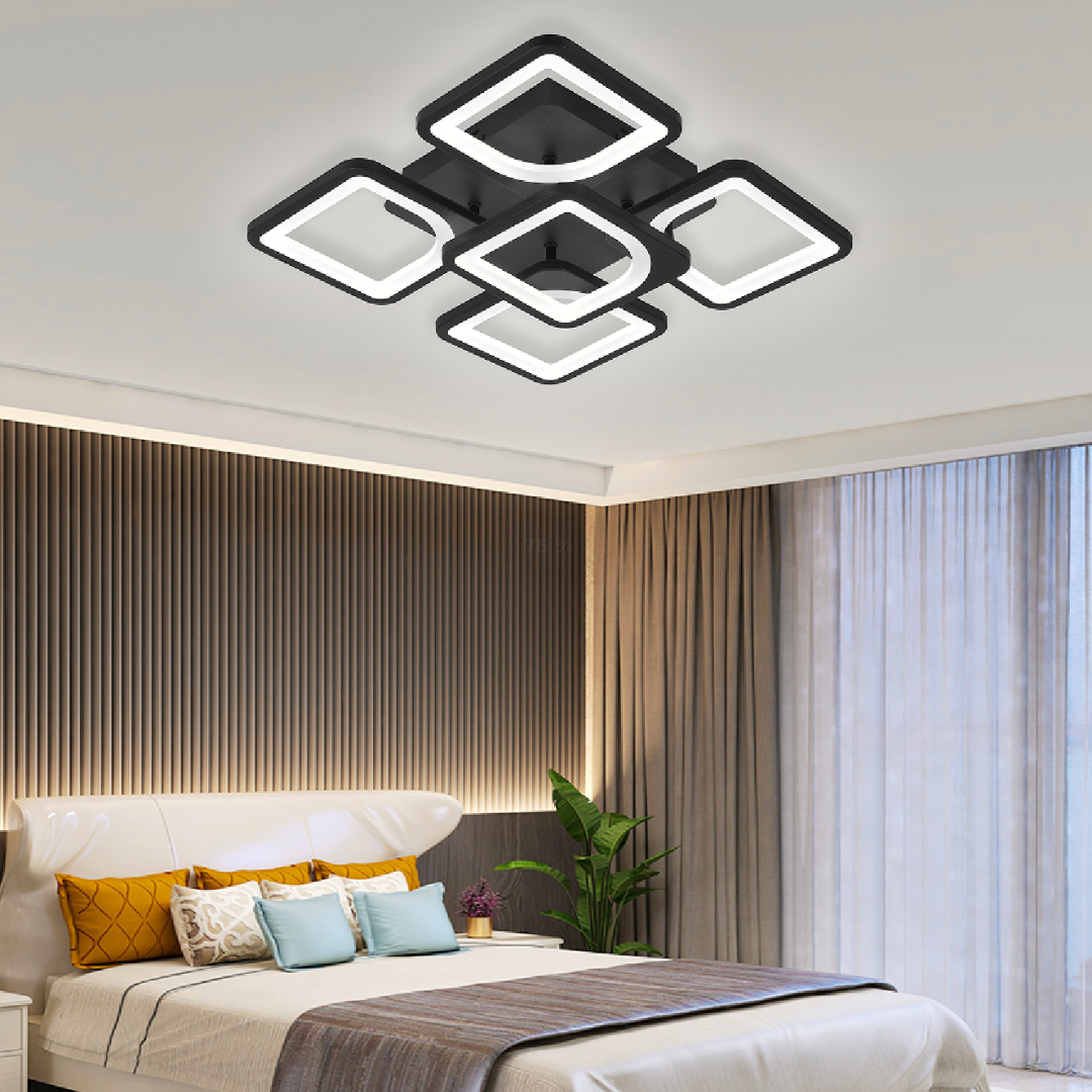 LED Lustră Zoe Telecomandă | GlowTech - vivimall.ro