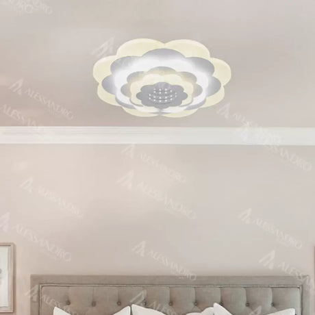 Lustra Led Nexa 3D, Diametru 24Cm, Lumina Rece/Calda/Neutra - vivimall.ro