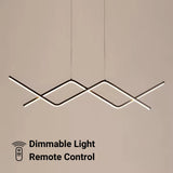 Lustră LED Suspendată Zigzag Dimabilă | ZigzagLED - vivimall.ro